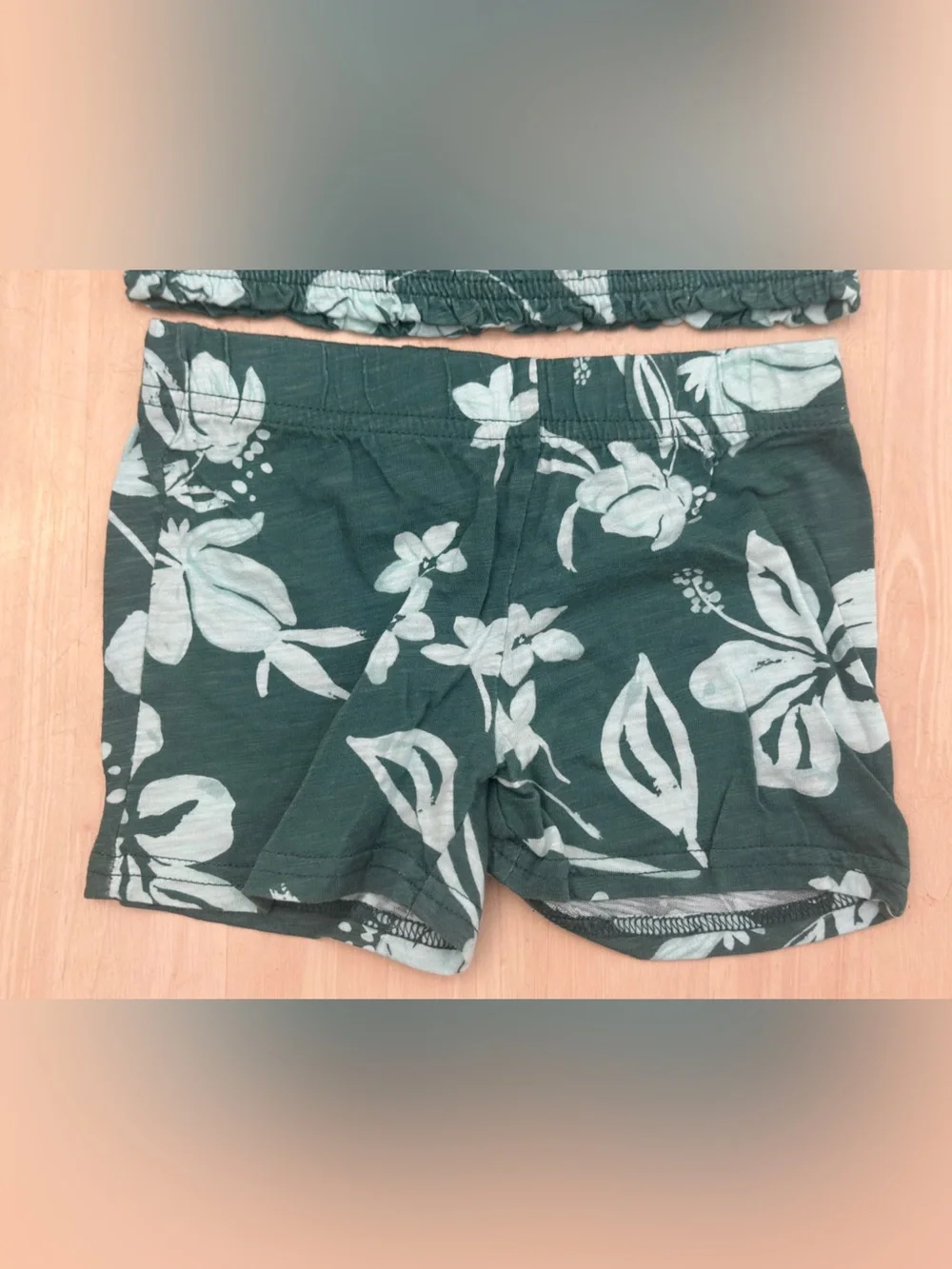 Carter’s Tropical Print 2-Piece Shirt & Shorts Set